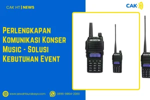 Perlengkapan Komunikasi Konser Music