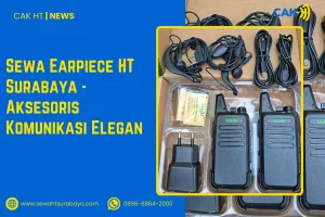 Sewa Earpiece HT Surabaya