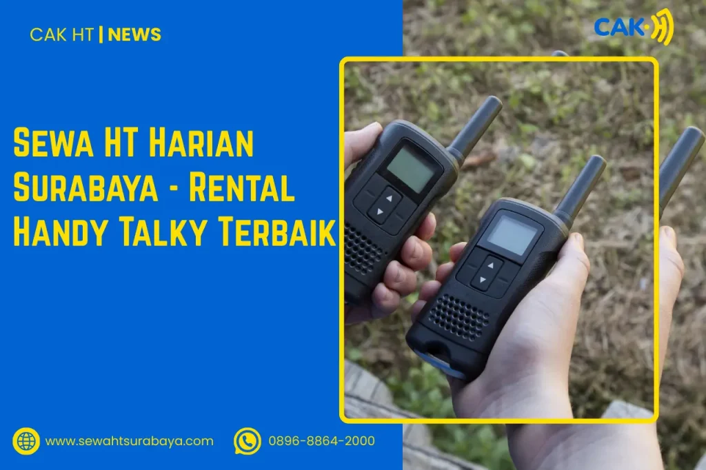 Sewa HT Harian Surabaya
